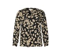 KAFFE CURVE Chemisier 'Bella' beige / noir, Taille XXXL