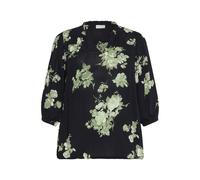 KAFFE CURVE Chemisier 'Edina' kiwi / vert clair / noir, Taille 7XL