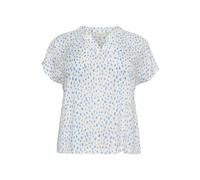 KAFFE CURVE Chemisier 'KACanny' bleu ciel / blanc, Taille XXXL