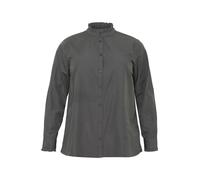 KAFFE CURVE Chemisier 'KC Adi' gris foncé, Taille 6XL