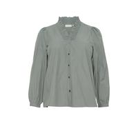 KAFFE CURVE Chemisier 'KC Mai' sapin, Taille XXXL