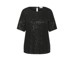 KAFFE CURVE Chemisier 'Laila' noir, Taille XL