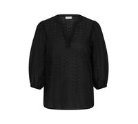 KAFFE CURVE Chemisier 'Maia' noir, Taille M-L