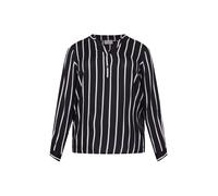 KAFFE CURVE Chemisier 'Sida' noir / blanc, Taille M