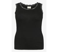 KAFFE CURVE Haut 'KCOmia' noir, Taille L