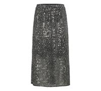 KAFFE CURVE Jupe 'Laila ' argent, Taille 42