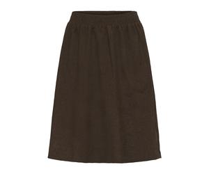 KAFFE CURVE Jupe marron, Taille 48