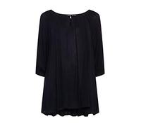 Kaffe Curve Kaffe Curve Women's Plus Size Tunic 3/4 Sleeves A-Shape Blouse Femme