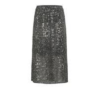 Kaffe Curve - KClaila Sequins Skirt - Femme - Jupes - Gris - Taille: 42 FR