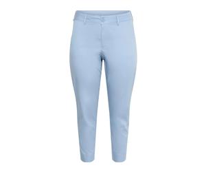 Kaffe Curve - KCleana Chino 7/8 Pants - Femme - Pantalons - Bleu - Taille: 56 FR