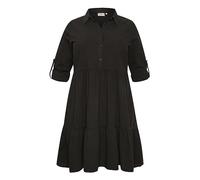 Kaffe Curve KCnana Dress, Black Deep, 52 FR Women's