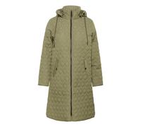 KAFFE CURVE Manteau mi-saison 'KCLeina' kaki, Taille 4XL
