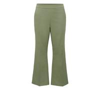 KAFFE CURVE Pantalon à plis 'KCsakira' olive, Taille 52