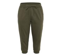 KAFFE CURVE Pantalon 'Ann' vert, Taille 50-52
