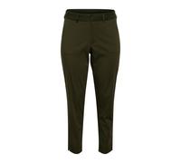 Kaffe Curve - Pantalon Chino Court en Grape Leaf - Femme - Pantalons - Vert - Taille: 50 FR