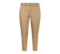 Kaffe Curve - Pantalon Chino Court Petrified Oak - Femme - Pantalons - Beige - Taille: 48 FR
