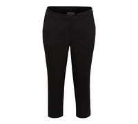 Kaffe Curve - Pantalon Noir Coupe Droite Style - Femme - Pantalons - Noir - Taille: 48 FR