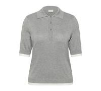 Kaffe Curve - Polo Chemises - Femme - Tops - Gris - Taille: 38 FR
