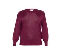 KAFFE CURVE Pull-over 'KC Ankia' bourgogne, Taille M