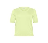 KAFFE CURVE Pull-over 'KCLizzy' vert clair, Taille 5XL-6XL