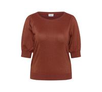 KAFFE CURVE Pull-over 'KCRegitta' brun foncé, Taille XL