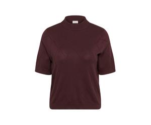 KAFFE CURVE Pull-over 'Lizzy' brun foncé, Taille S