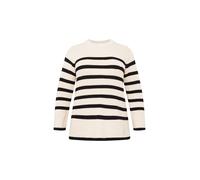 KAFFE CURVE Pull-over 'Milla' sable / noir, Taille M