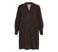 KAFFE CURVE Robe 'Bella' chocolat / noir, Taille 52
