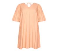 KAFFE CURVE Robe-chemise 'Gabbi' abricot, Taille 52