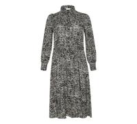 KAFFE CURVE Robe-chemise 'Shana' noir / blanc, Taille 52