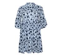 KAFFE CURVE Robe 'Isma' bleu nuit / bleu ciel, Taille 52
