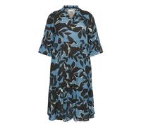 KAFFE CURVE Robe 'Kerry' bleu, Taille 46