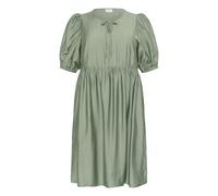 KAFFE CURVE Robe 'Meriana' vert, Taille 52