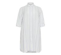 KAFFE CURVE Robe 'Mille' bleu clair / blanc cassé, Taille 54