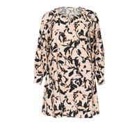 KAFFE CURVE Robe 'Paca' beige / sable / noir, Taille 54