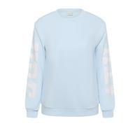 Kaffe Curve - SweaT-shirt ras du cou - Femme - Sweatshirts et sweats à capuche - Bleu - Taille: 44 FR