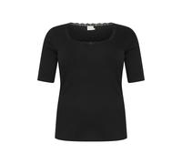 KAFFE CURVE T-shirt 'Britt' noir, Taille XL