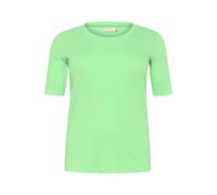 KAFFE CURVE T-shirt 'KC Carina' vert fluo, Taille L