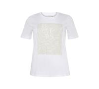 KAFFE CURVE T-shirt 'KC Rie' écru / blanc, Taille S