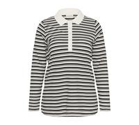 KAFFE CURVE T-shirt 'KCmiana' noir / blanc, Taille S