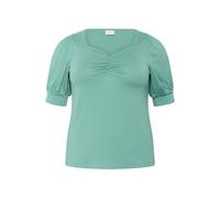 KAFFE CURVE T-shirt 'KCsissy' turquoise, Taille S