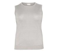 KAFFE CURVE Tops en tricot 'KC Regitta' gris argenté, Taille S