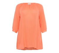 KAFFE CURVE Tunique 'Ami' corail, Taille XXL