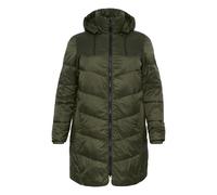 KAFFE CURVE Veste d’hiver 'Susanna' kaki, Taille XXL