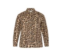 KAFFE CURVE Veste mi-saison 'Leonoma' chamois / brocart / noir, Taille XL