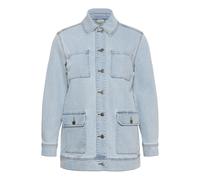 KAFFE CURVE Veste mi-saison 'Ninna' bleu denim, Taille XL