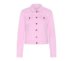 Kaffe - Denim Jacket - Femme - Vestes - Rose - Taille: 46 FR
