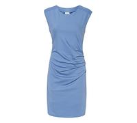 KAFFE Femme Kaffe Women's Evening Sheath Sleeveless Ruched Gathered Casual Dress, Bleu, XL EU