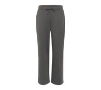 Kaffe, Femme, Pantalons, Gris, Taille: 38 FR Pantalon droit noir avec taille élastique