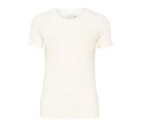 Kaffe, Femme, Tops, Blanc, Taille: 42 FR T-shirt Craie Kadrew Haut Manches Courtes